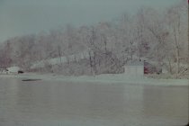 View of beach house and new beach road